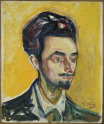 M 111. Munchs portrett av Helge Rode