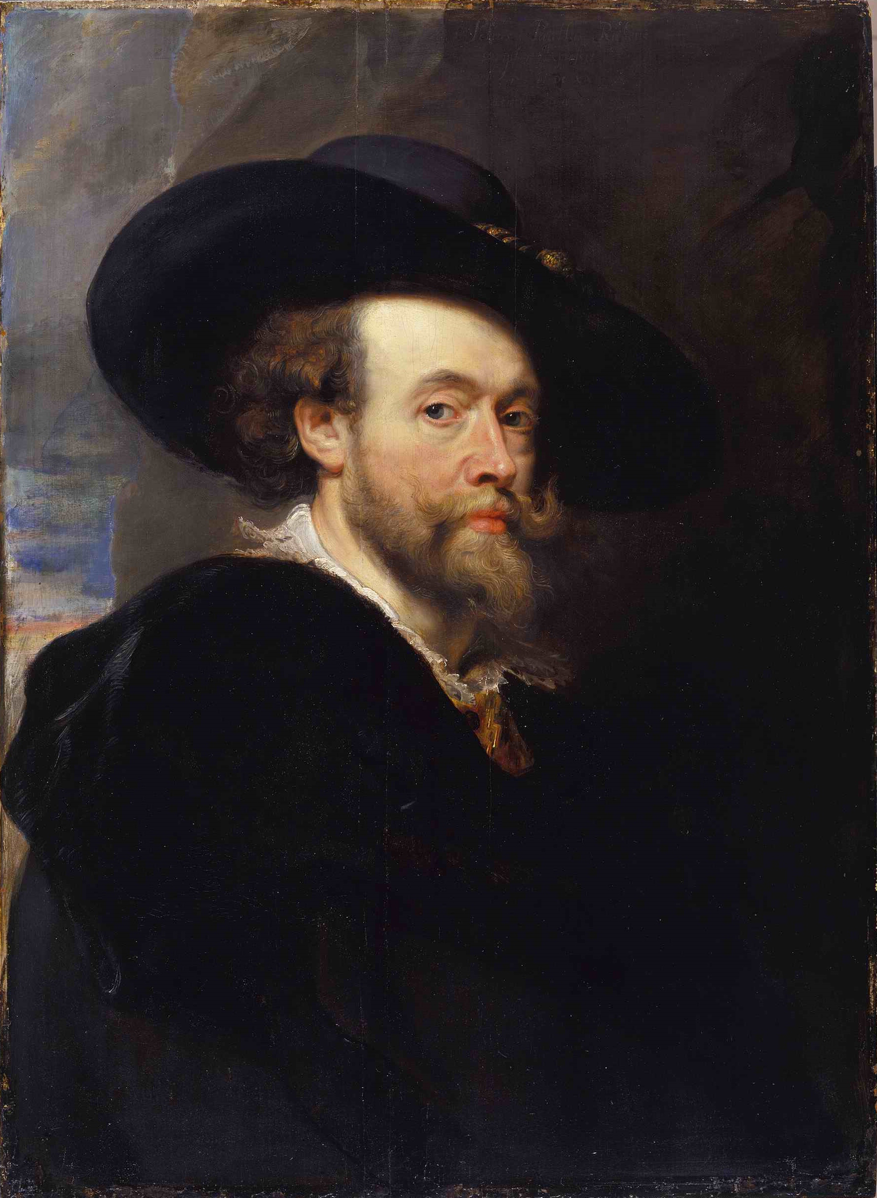 Selvportrett, Rubens, 1623. Fra
     http://upload.wikimedia.org/wikipedia/commons/d/db/Rubens_Self-portrait_1623.jpg