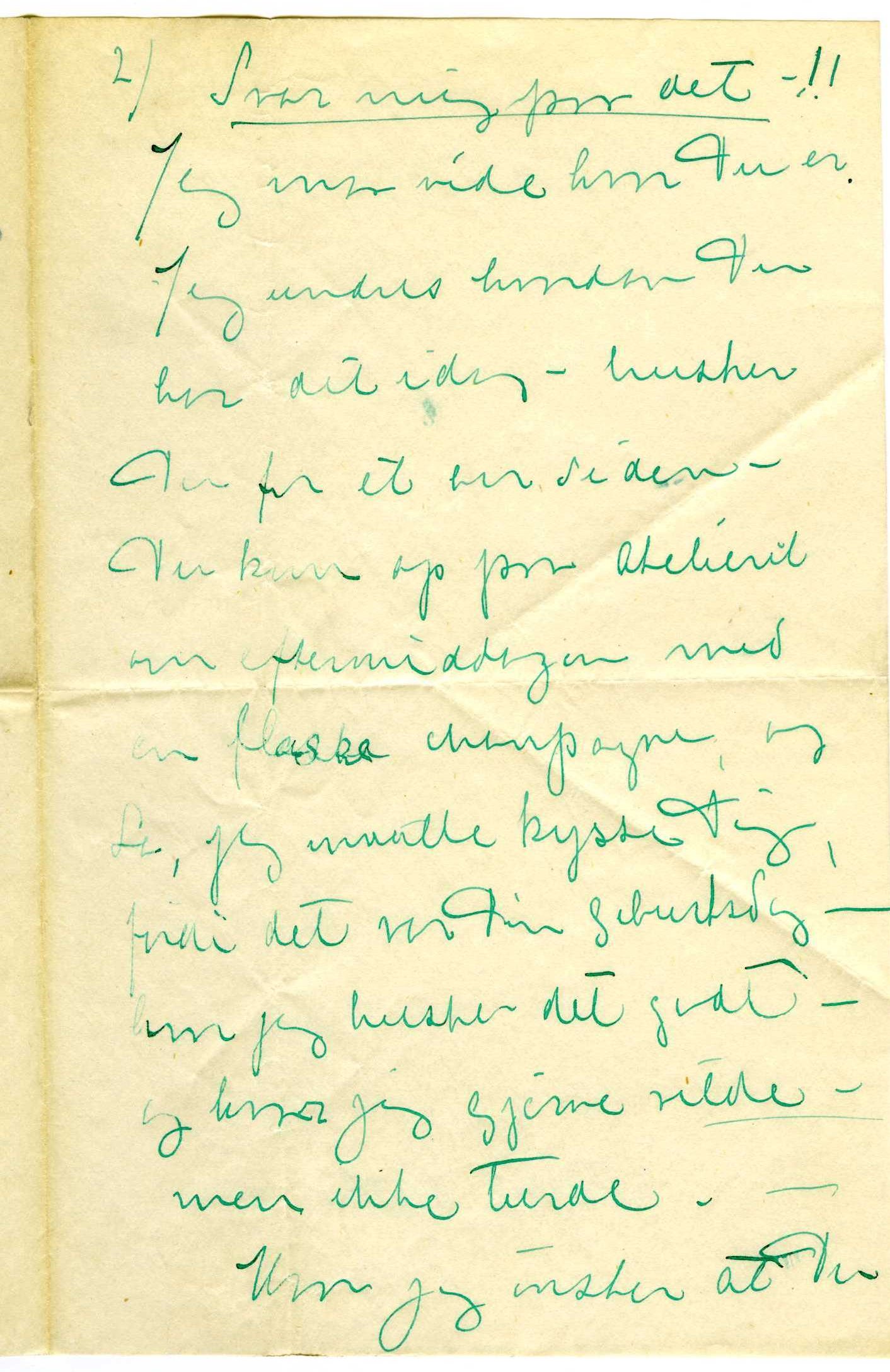 . Se og lytt til Tulla Larsens hilsen til Munch på fødselsdagen i 1899. Linn Kristin Solheim leser et utdrag. Tulla Larsen til Edvard Munch, 12.12.1899, Munchmuseet Se og lytt til Max Lindes hilsen til Munch på fødselsdagen i 1922. I Tyskland ble Munchs 60-årsdag omtalt i pressen ett år for tidlig. Magne Bruteig leser et utdrag. Max Linde til Edvard Munch, 14.12.1922, Munchmuseet Se og lytt til Laura Munchs hilsen til broren på fødselsdagen i 1916. Julie Knoff Smith leser. Laura Munch til Edvard Munch, 11.12.1916, Munchmuseet Se og lytt til Erich Heckels hilsen til Munch på fødselsdagen i 1922. Magne Bruteig leser. Erich Heckel til Edvard Munch, til 12.12.1933, Munchmuseet
