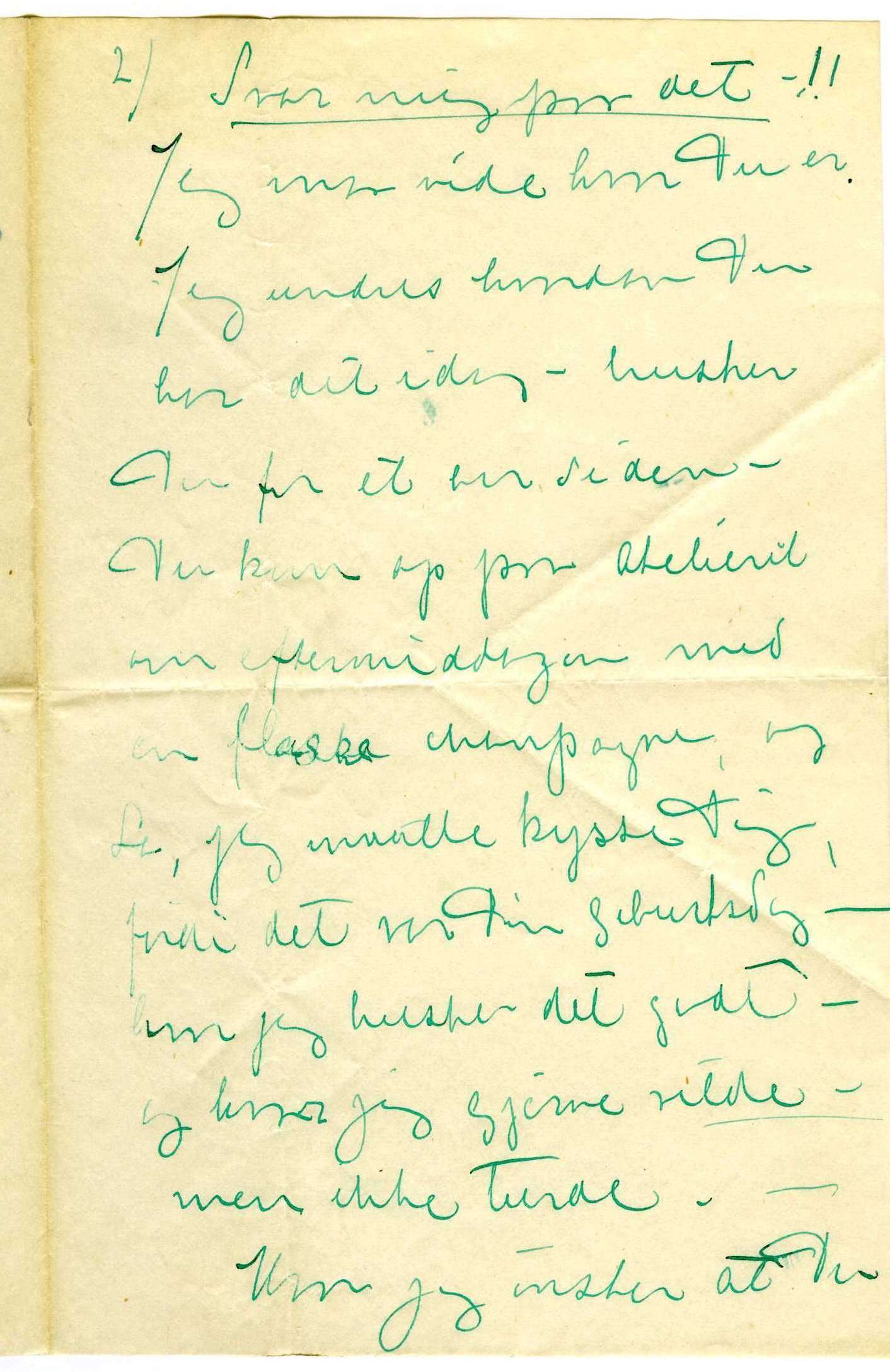 . Se og lytt til Tulla Larsens hilsen til Munch på fødselsdagen i 1899. Linn Kristin Solheim leser et utdrag. Tulla Larsen til Edvard Munch, 12.12.1899, Munchmuseet Se og lytt til Max Lindes hilsen til Munch på fødselsdagen i 1922. I Tyskland ble Munchs 60-årsdag omtalt i pressen ett år for tidlig. Magne Bruteig leser et utdrag. Max Linde til Edvard Munch, 14.12.1922, Munchmuseet Se og lytt til Laura Munchs hilsen til broren på fødselsdagen i 1916. Julie Knoff Smith leser. Laura Munch til Edvard Munch, 11.12.1916, Munchmuseet Se og lytt til Erich Heckels hilsen til Munch på fødselsdagen i 1922. Magne Bruteig leser. Erich Heckel til Edvard Munch, til 12.12.1933, Munchmuseet