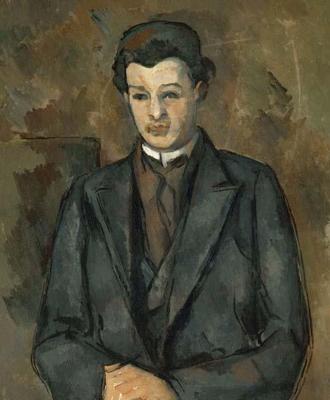 Portrait of Alfred Hauge, c.1899 - Paul Cézanne - Norton Museum of Art - West Palm Beach -
     Florida