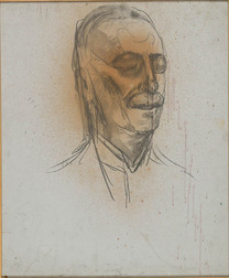 M 125. Munch's portrait of Vilhelm Frimann Koren