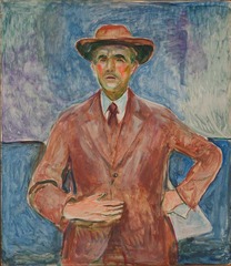 M 178. Munchs portrett av Eberhard Grisebach