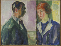 M 259. Munchs portrett av Hugo Perls