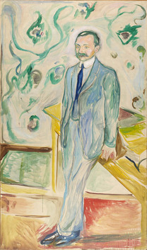 M 358. Munchs portrett av Wilhelm Wartmann