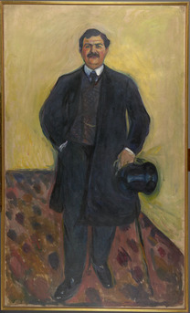 M 367. Munchs portrett av Hermann Schlittgen
