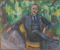 M 386. Munchs portrett av Heinrich Hudtwalcker