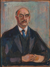 M 471. Munchs portrett av Fritz Frølich