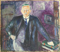 M 486. Munchs portrett av Fredrik Stang