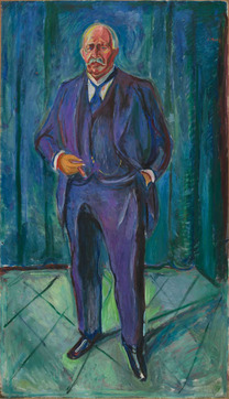 M 701. Munchs portrett av Otto Blehr