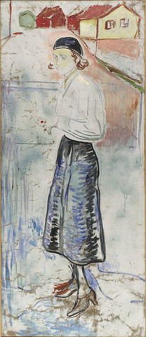 M 798. Munchs portrett av Hanna Brieschke