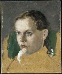 M 1045. Munchs portrett av Laura Munch