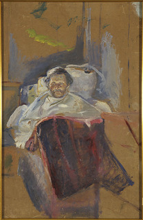 M 1094. Munchs portrett av Andreas Bjølstad