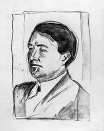 MM G 477. Munchs portrett av Halfdan Roede